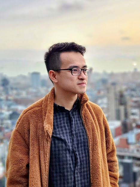 Vào tháng 3 năm 2023, Fan Ming đã chụp một bức ảnh trên ban công căn hộ của mình ở New York.Ảnh: Courtesy of Character