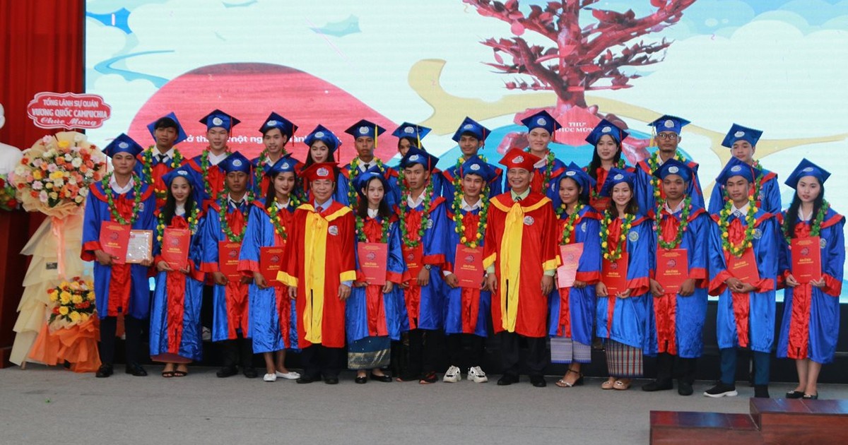 Sinh viên quốc tế Trường ĐH Kiên Giang tốt nghiệp khóa đầu tiên
