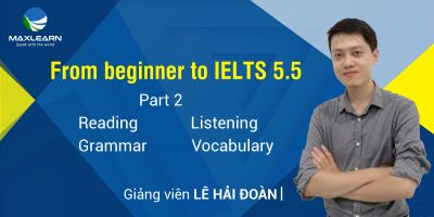 from beginner to ielts 55 part 2 vocabulary grammar reading and listening