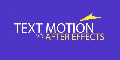text motion v i after effect